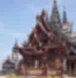 Head to the Sanctuary of Truth and get exposed to wood building & sculptures