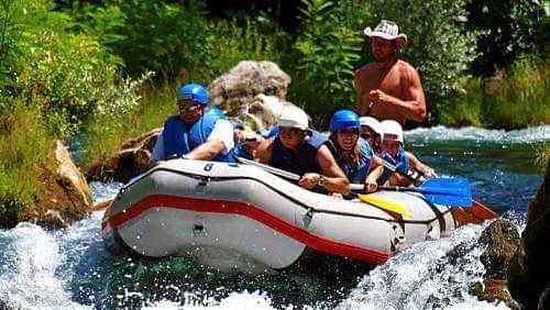 Rafting on the Cetina River