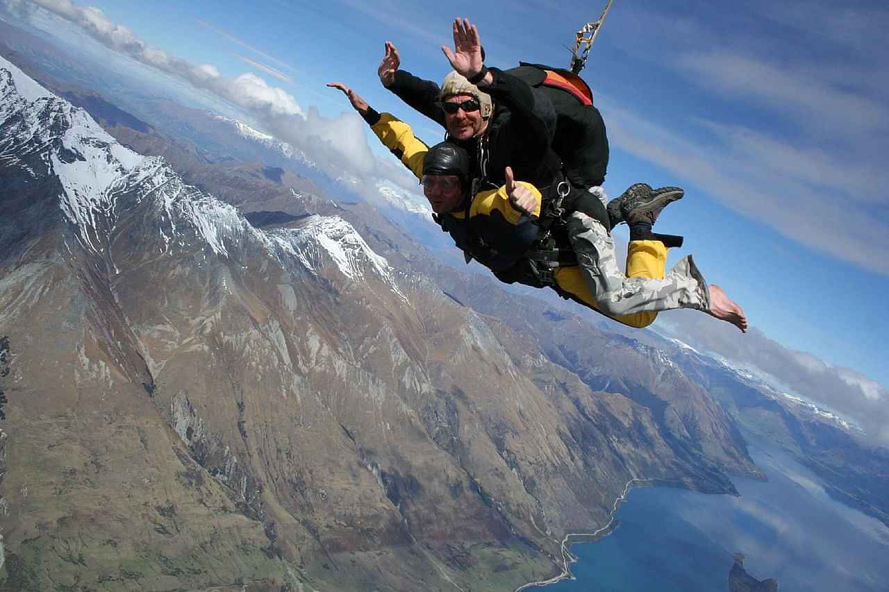 Tandem Skydiving Adventure from Queenstown