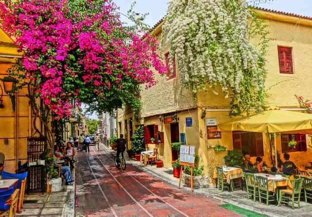 Visit Plaka - oldest section of Athens