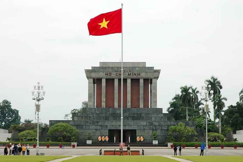 Mausoleum vietnam (Ho Chi Minh Mausoleum)