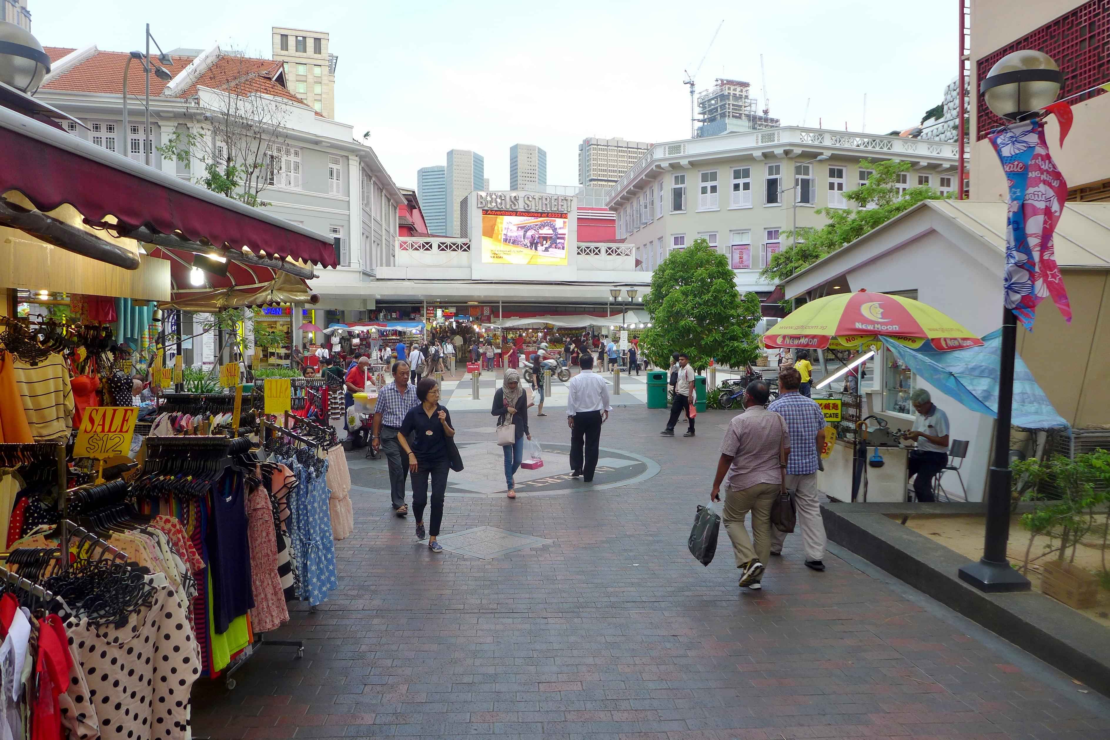 Get some shopping done at the famous undercover street market of Bugis street bazaar which has almost everything!