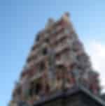 Visit Sri Mariamman Temple built in the Dravidian style due to architectural significance