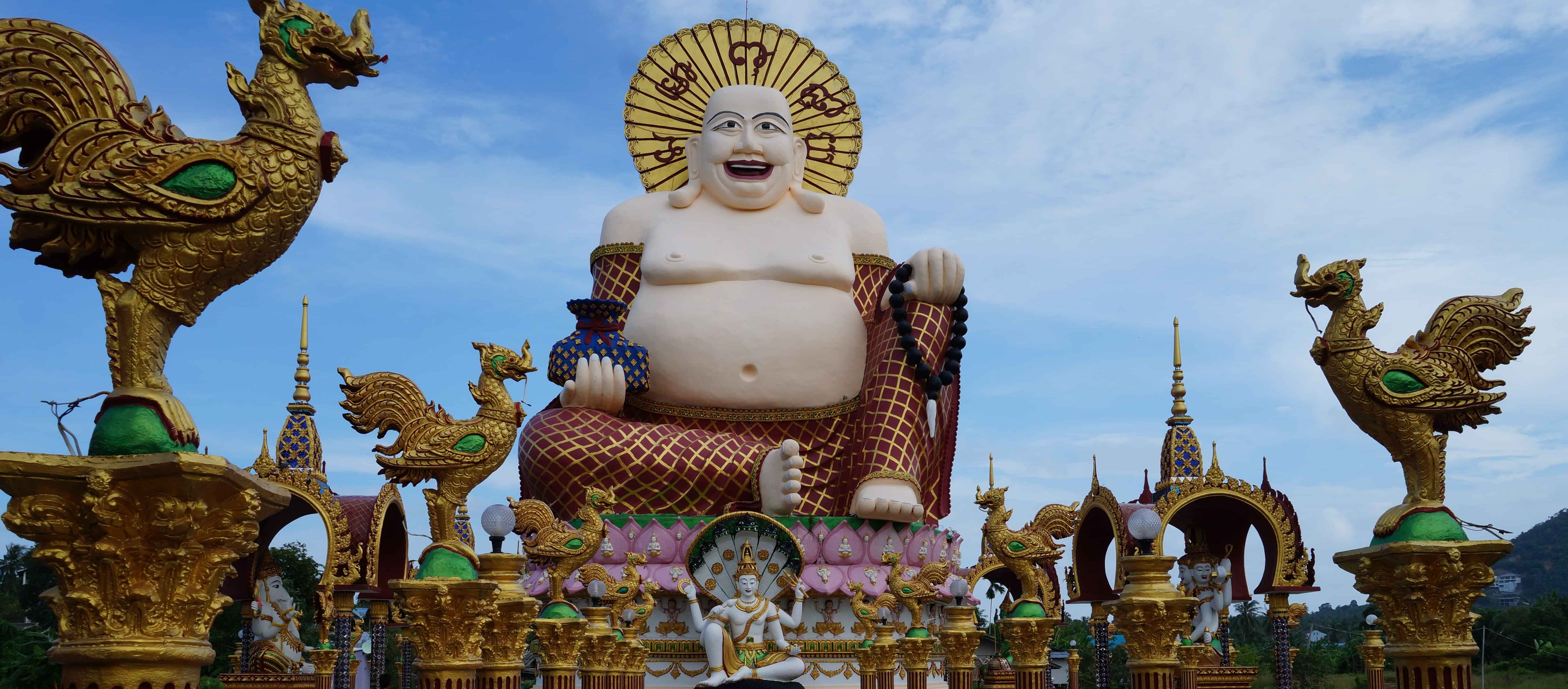 Traditional timeout at Plai Leam temple