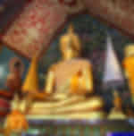 Traditional timeout at Wat Suan Dok