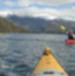 Guided Kayak tour whilst exploring the beautiful Lake Wanaka coastline