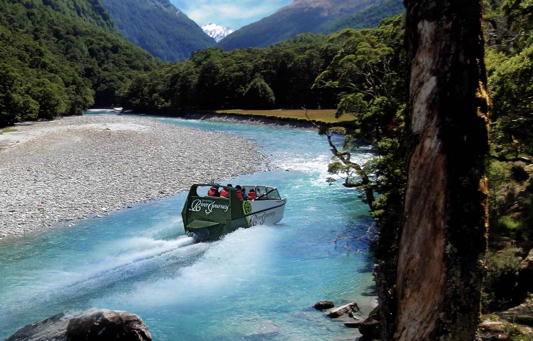 Jetboat ride at Wanaka