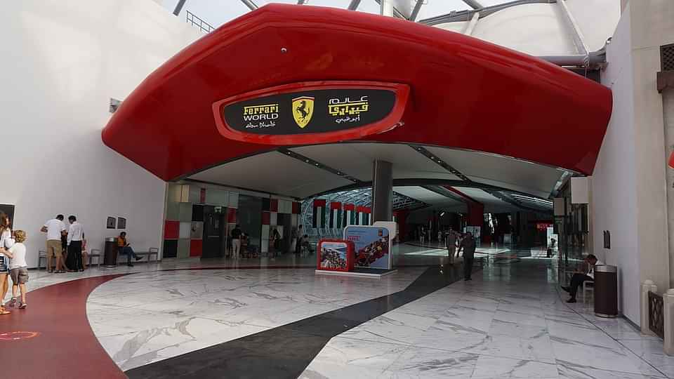 Experience Ferrari World Theme Park  ( Operates on Thurs, Sun )