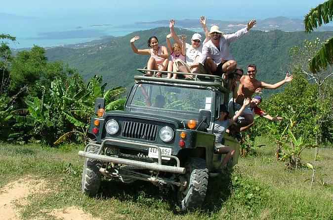 Exciting eco-jungle safari tour exposed to the wildlife around Koh Samui