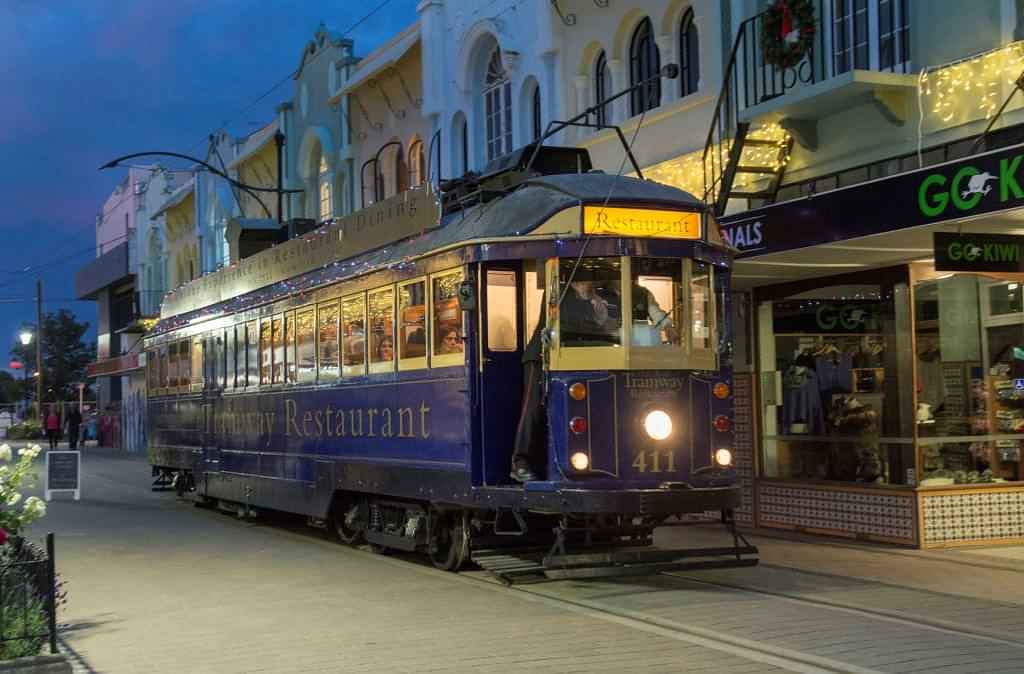 Tramway Restaurant Dinner Tour of Christchurch