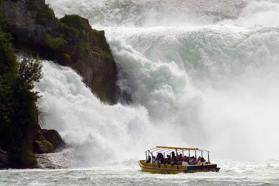 Visit Zurich along with Rhine Falls