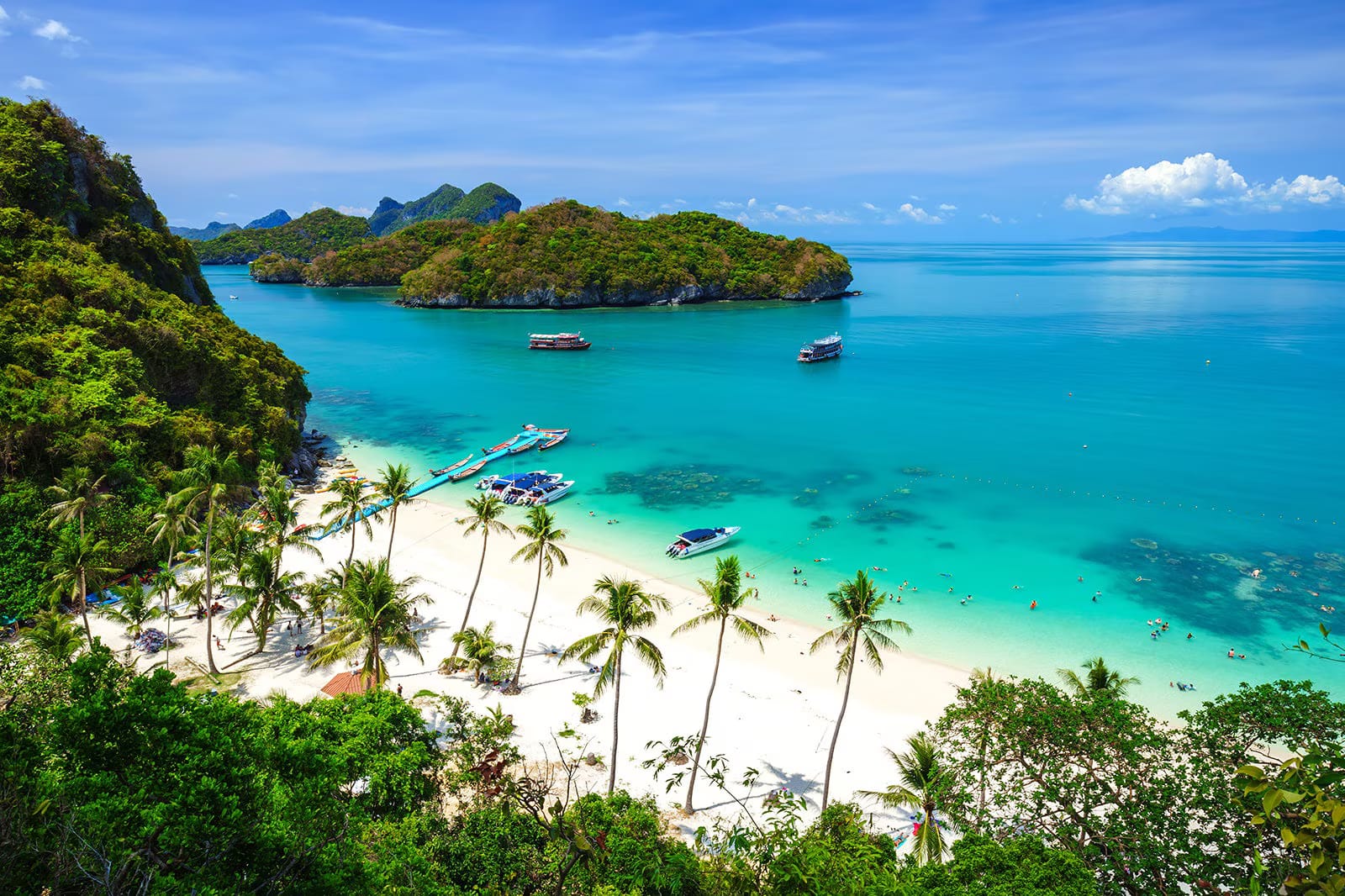Koh Samui-Angthong National Marine Park By Speed Boat and Snorkeling with Lunch (Excluding Island Fee - 300 THB) (Shared Transfer) 