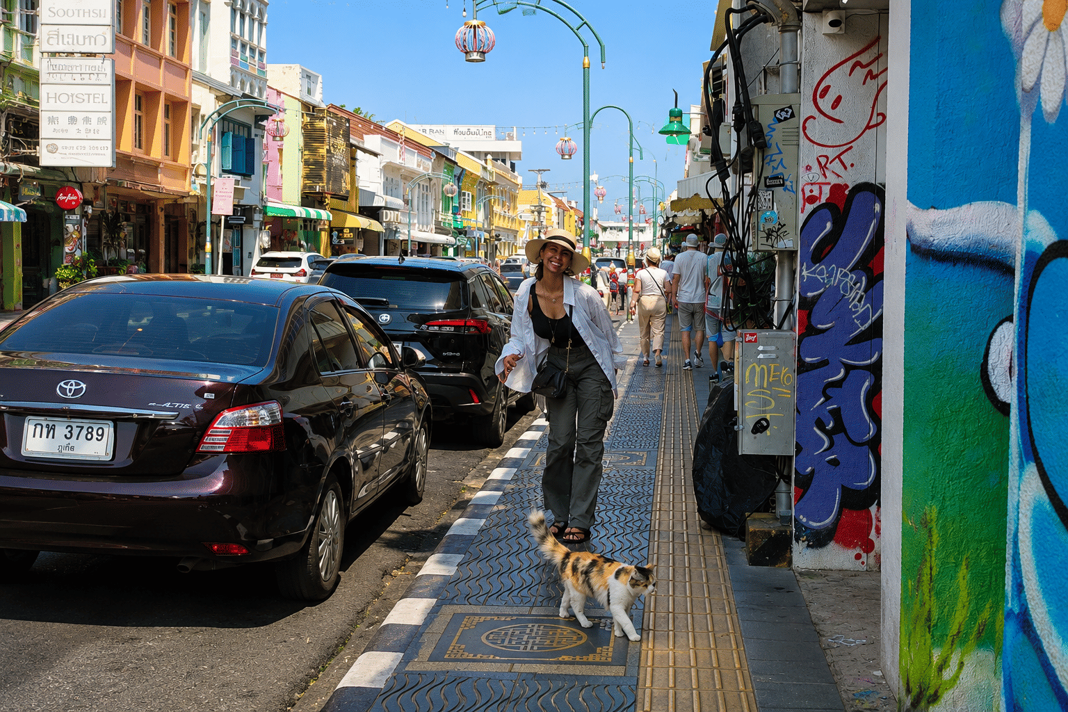 Phuket-Combo 7 - Rock Beach Swing, Phuket City Tour,Big Buddha, Old Town with Shared Transfers