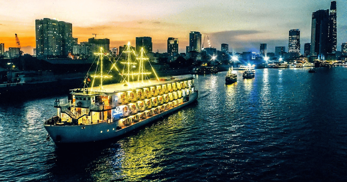 Saigon - Dinner Cruise on Indochina Queen or Indochina Star Cruise - Shared Cruise with Private Transfers