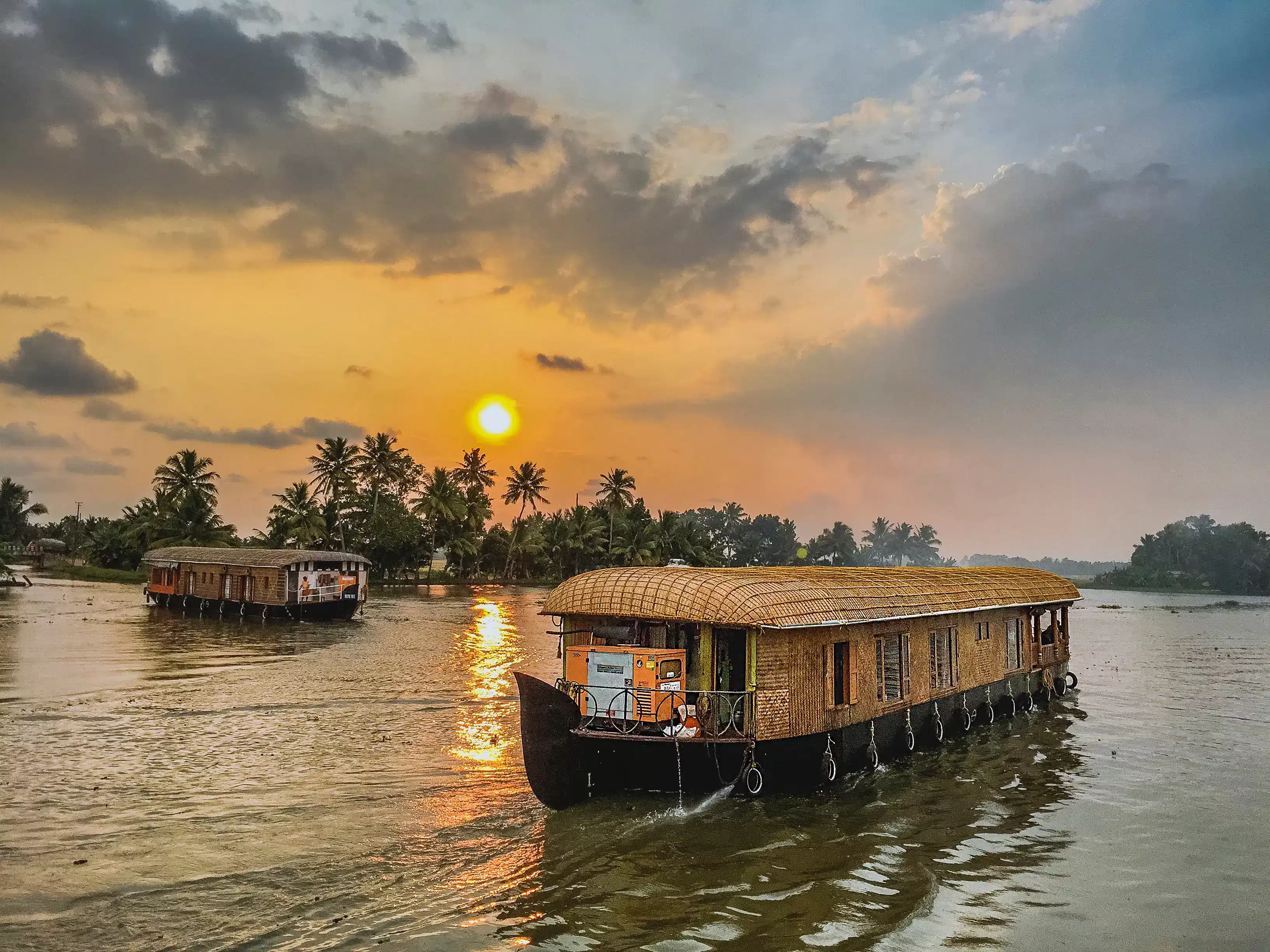 Alleppey Backwater Sunset Boat Ride