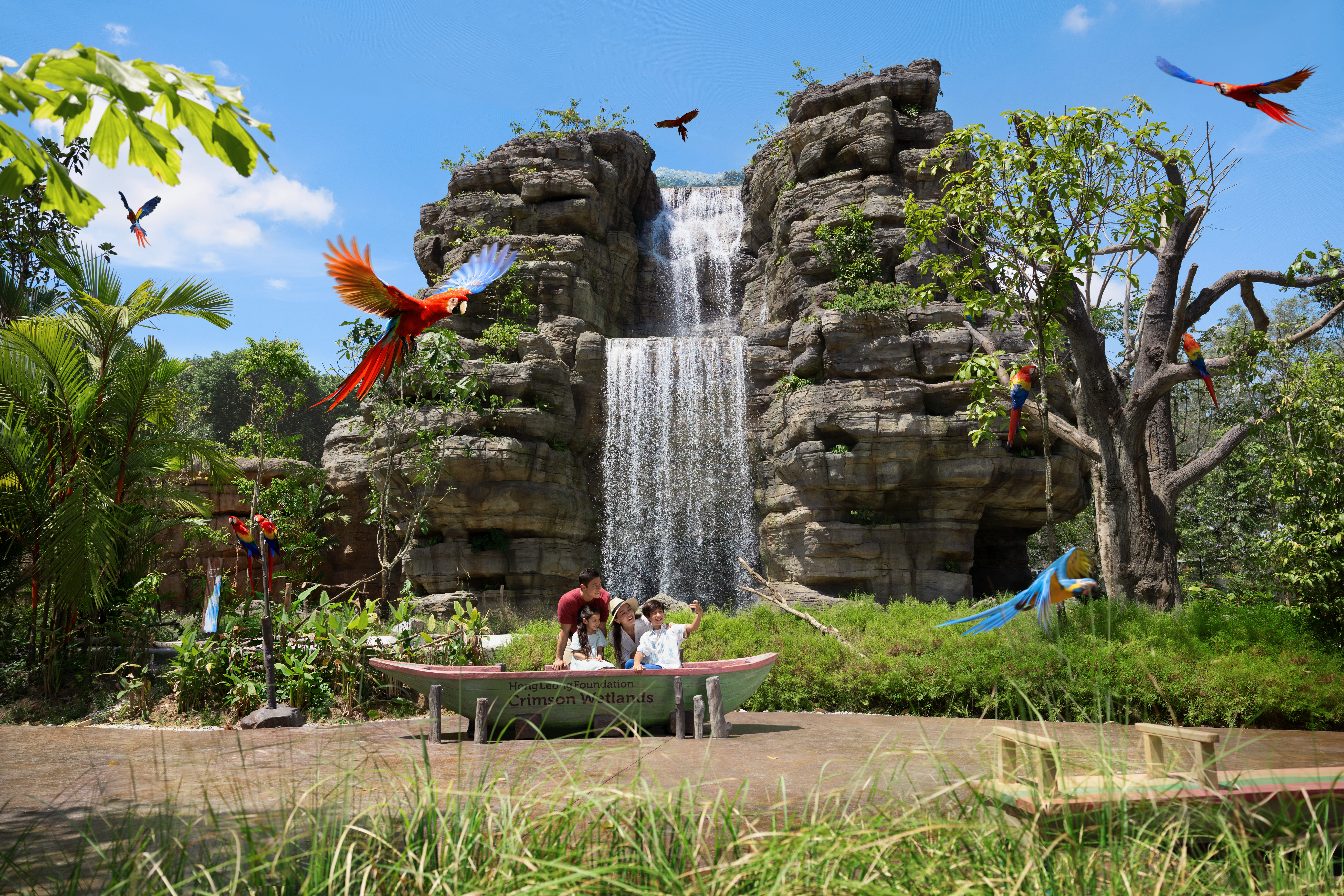 Bird Paradise and Night safari with Indian dinner with shared transfers