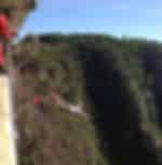 Adrenaline pumped up bungee jumping in Tsitsikamma
