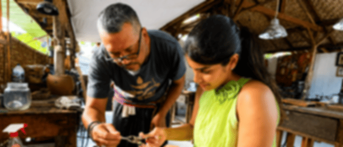 Tirta Empul Temple, Waterfall, Swing & Silver Making Class Private Tour