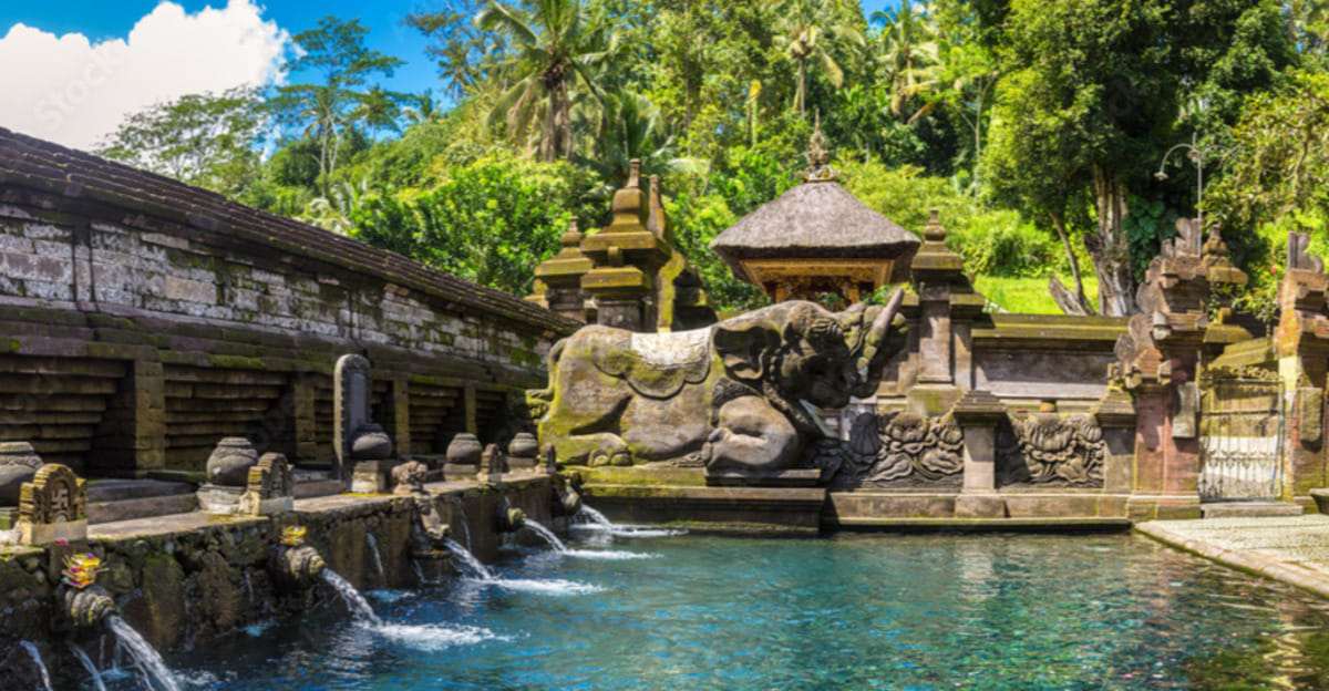 Visit to Tirtha Empul, Ulu Petanu Water Falls and Aloha Swing with Complimentary Dress