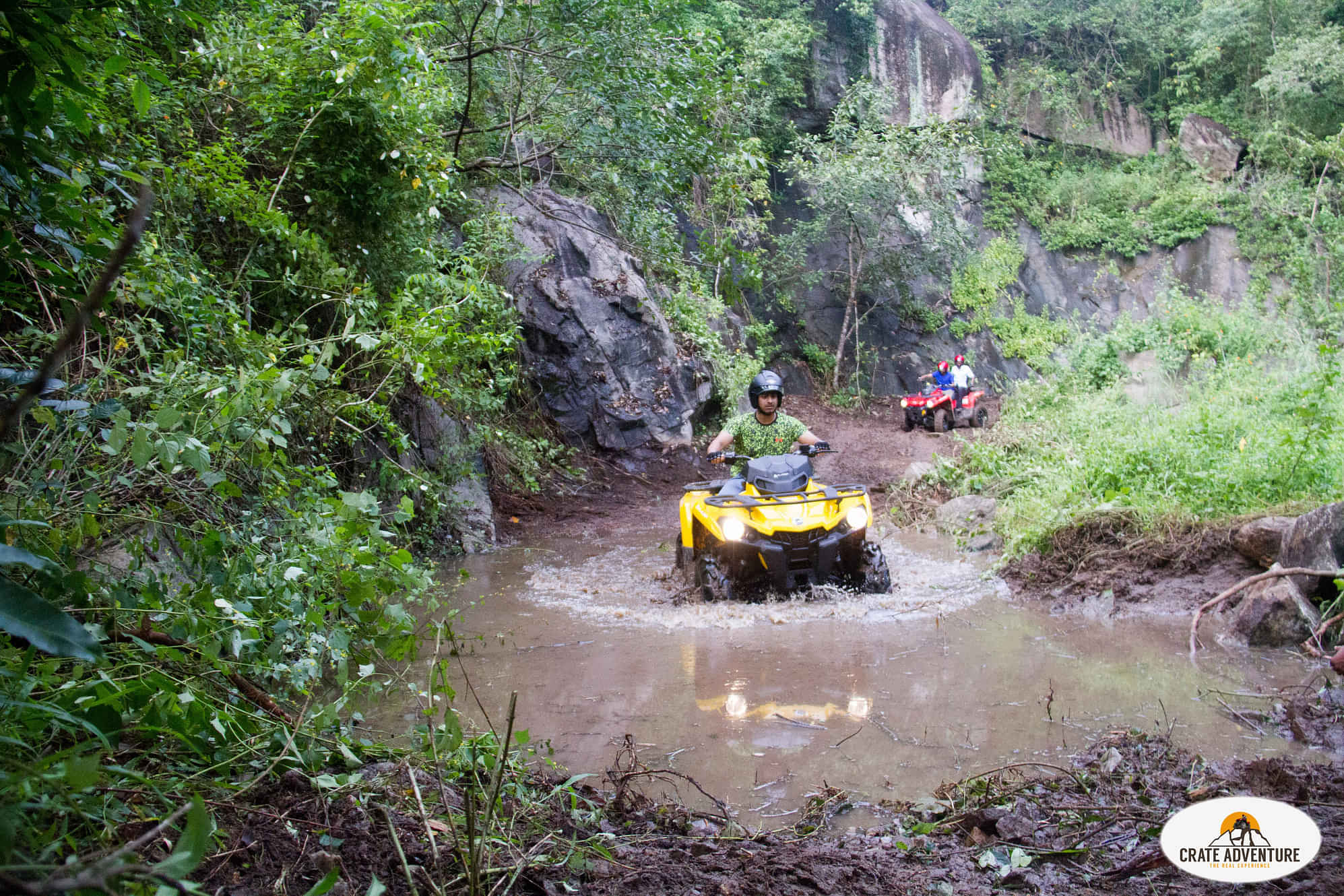 ATV ride, Swing & zip line combo 