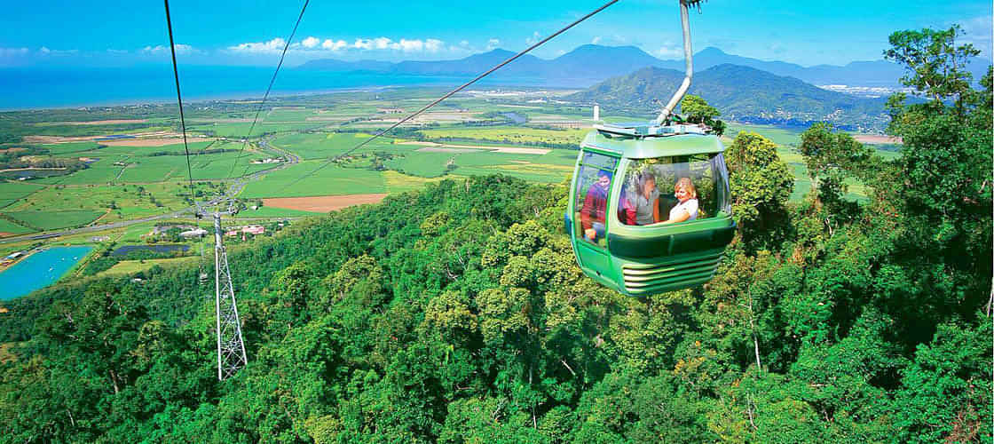 Kuranda Scenic Railway Up and Skyrail Rainforest Cableway Down