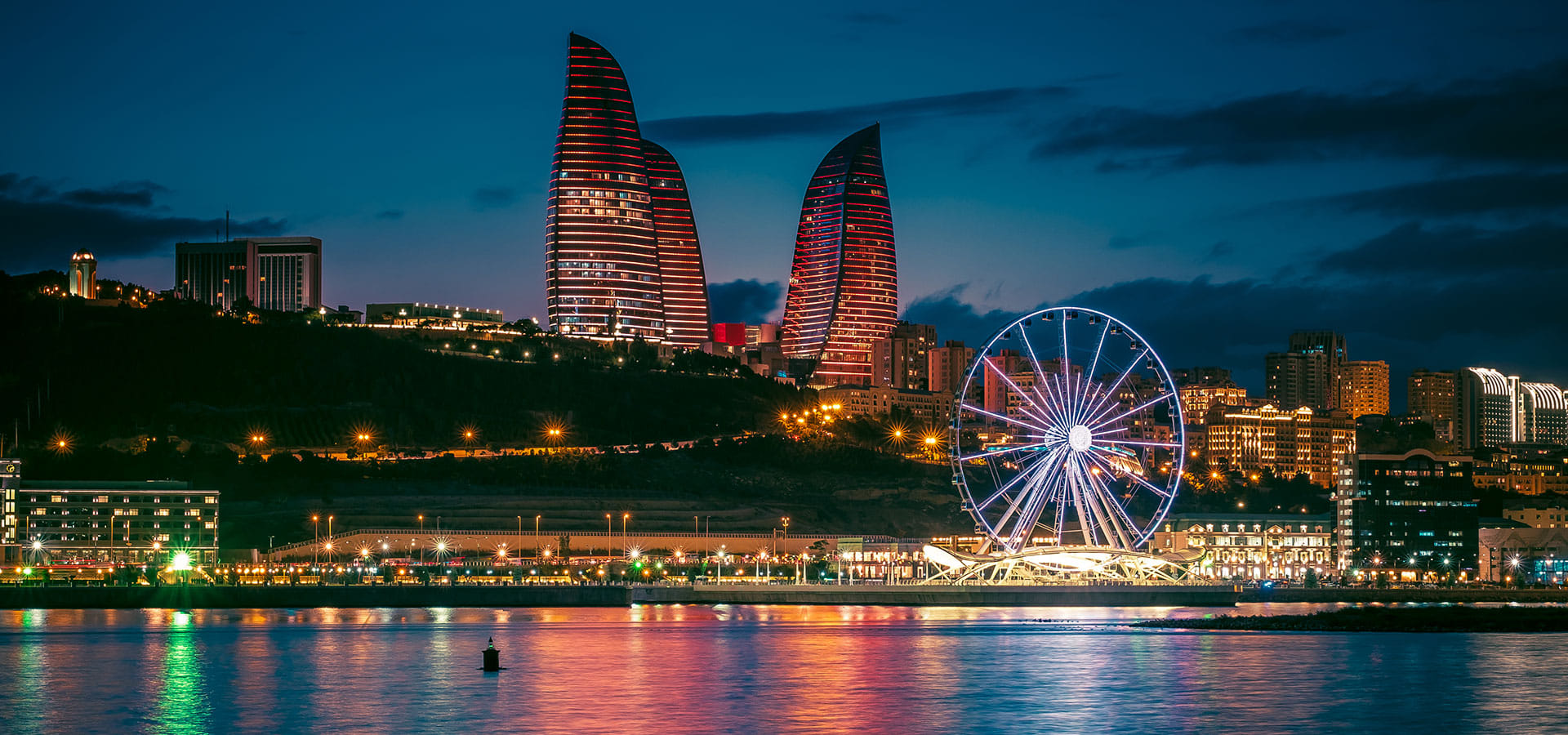 Lights of Baku : Exclusive Evening Baku City Tour Excluding Entrance Tickets