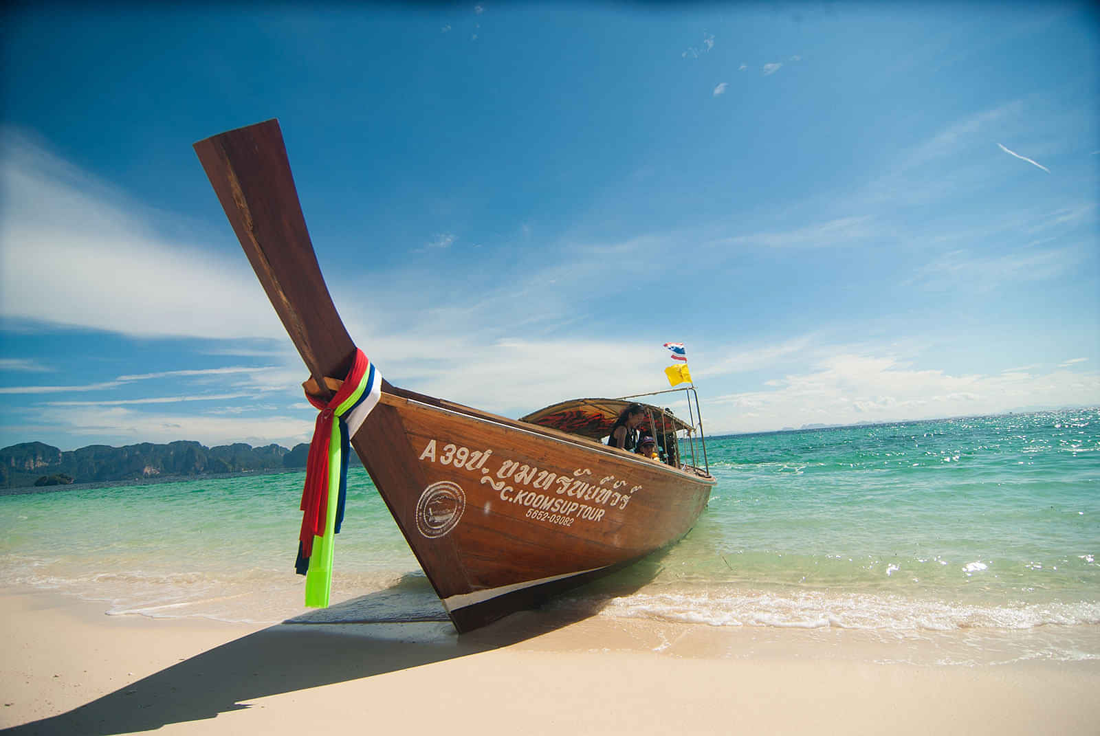 Krabi - 4 Island Tour By Long Tail Boat With Lunch & Including Island Fee By Song Taew With Shared Transfers