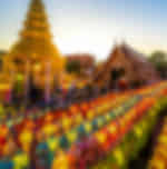 Chiang Mai-Half Day Lamphun Tour (Min 2 Pax) (Shared Transfer)