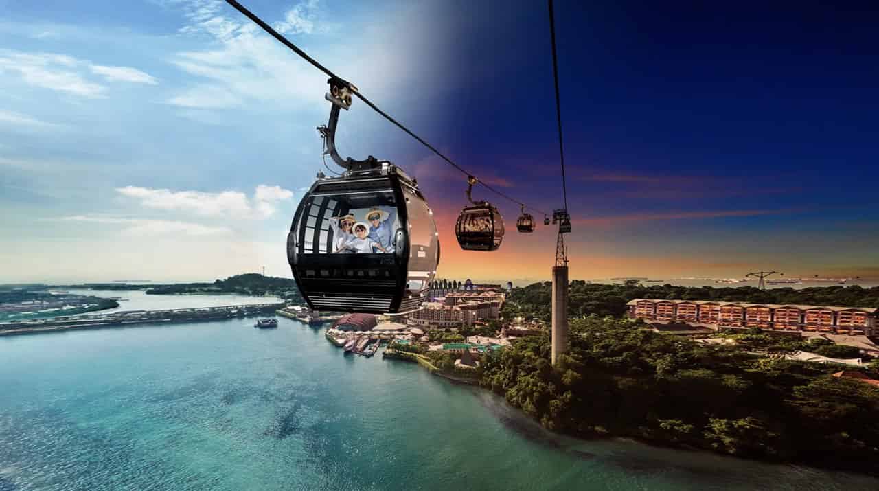 Sentosa Island Tour and Cable Car 4 in 1 madame tussauds combo and Wings Of Time on shared transfers