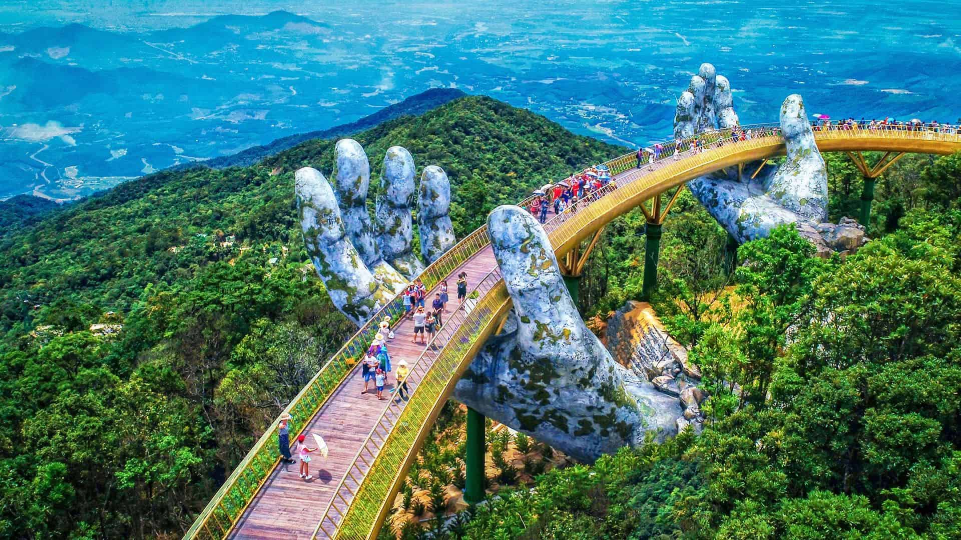 Danang City Sites & Ba Na Hills – Golden Bridge – Dragon Bridge Full Day Tour (Subject to flight timings)