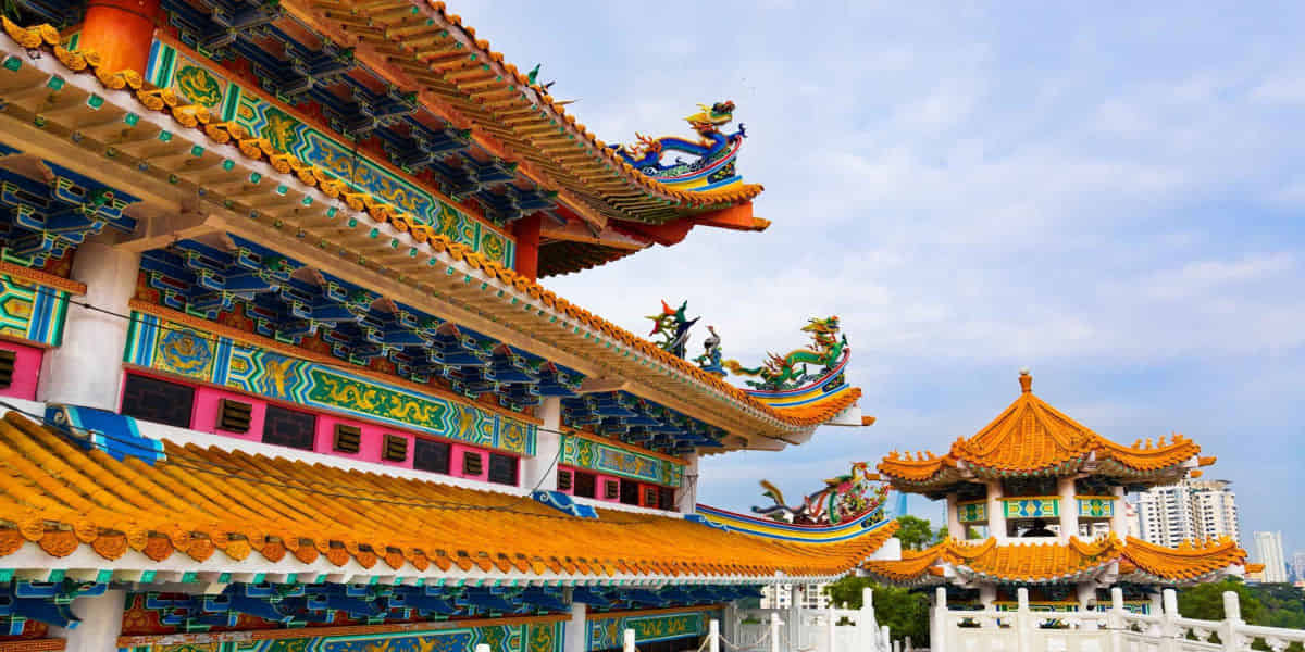 Batu Caves, Thean Hou Temple with Chinatown