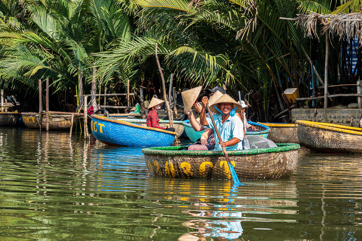 Hoi An – Cam Thanh Eco Water Coconut Village – Lantern Making Shared transfers