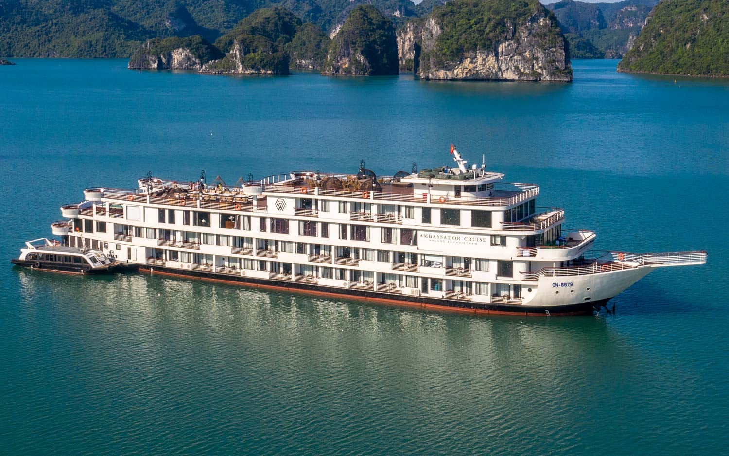 Ambassador Namaste Full-Day Halong Bay Day Cruise