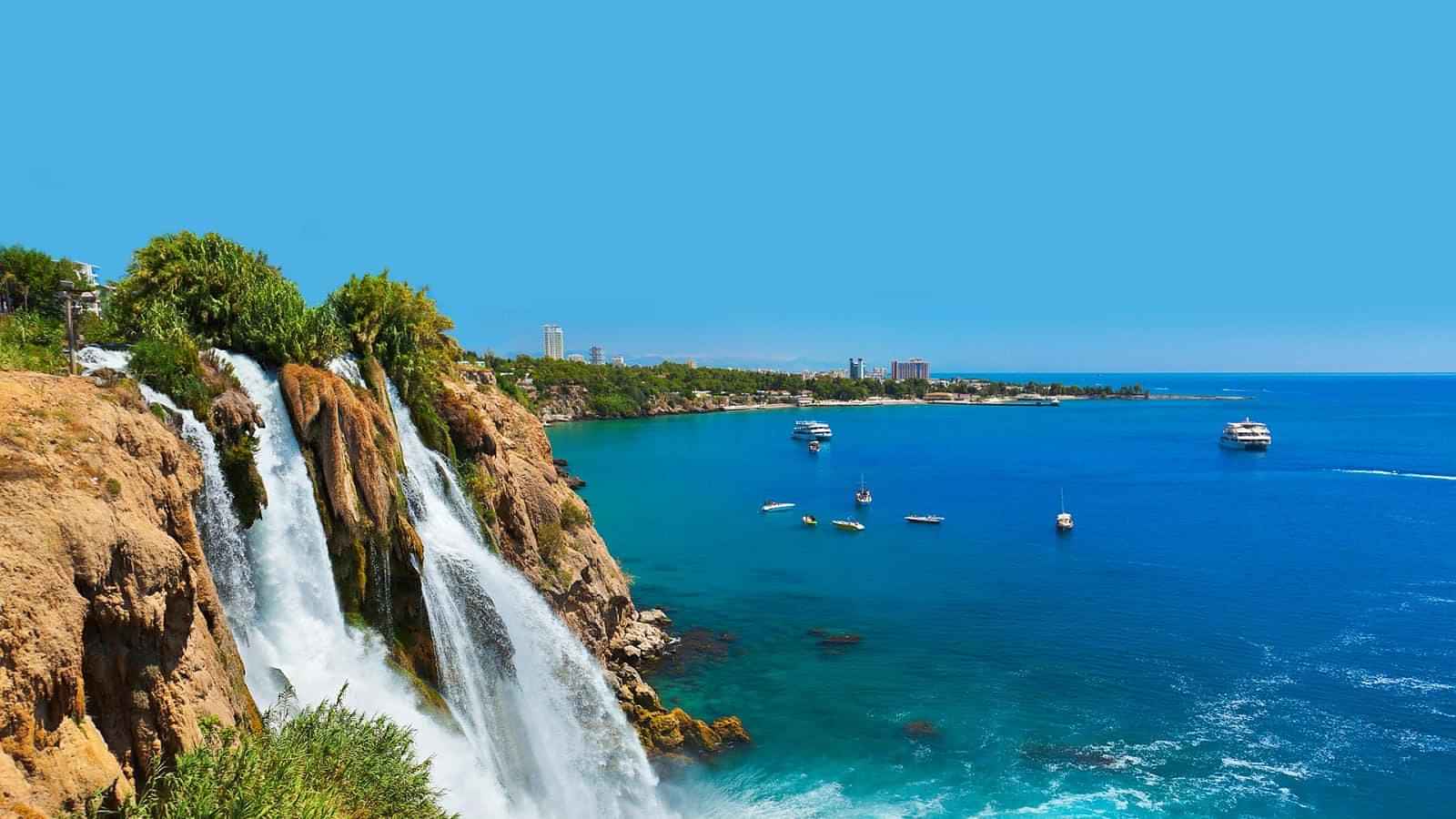 Full Day Antalya City tour 2 Waterfalls with Old city  With Shared Transfers