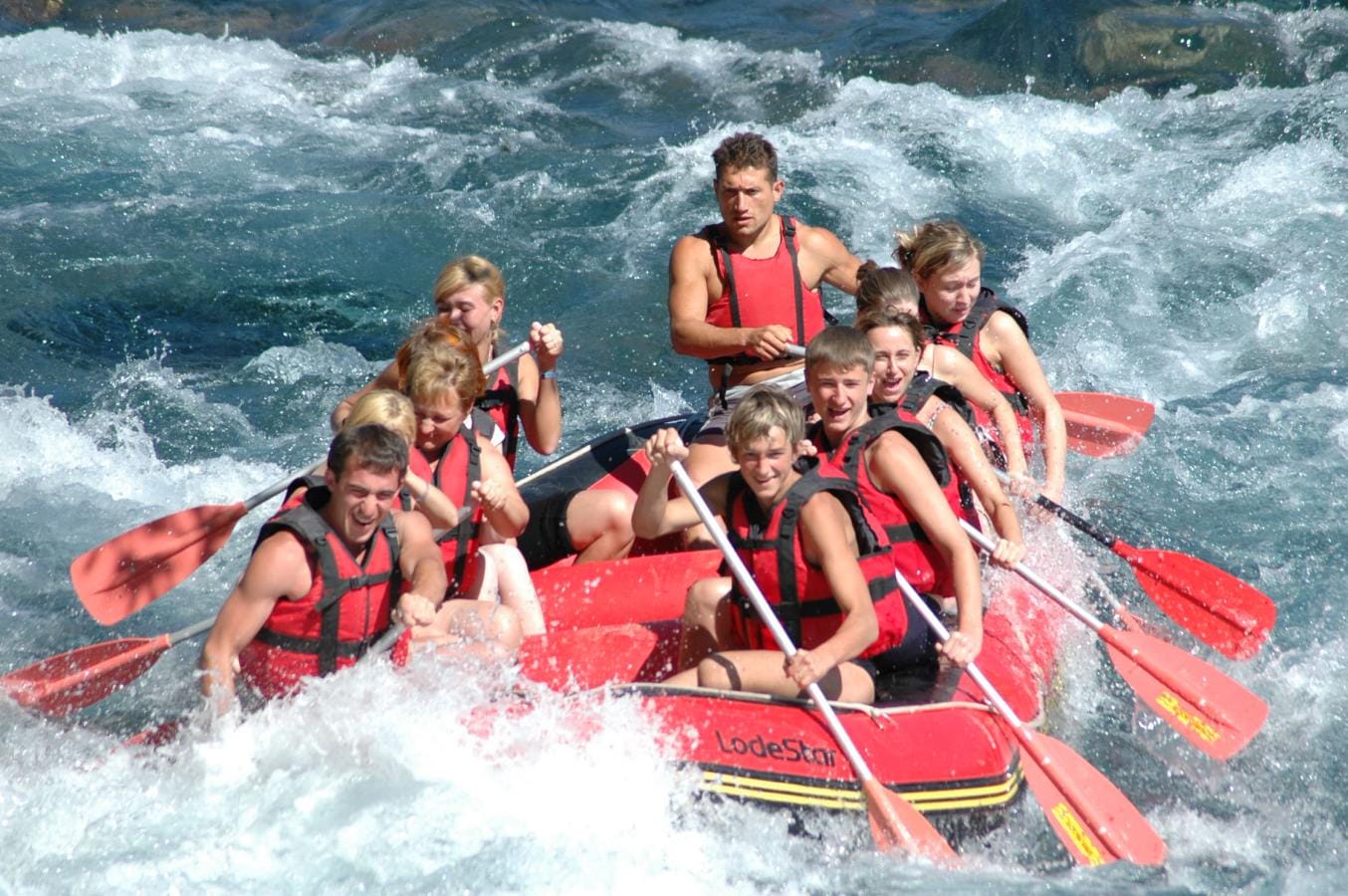 RAFTING WITH SHARED TRANSFERS