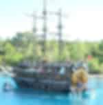 KEMER PIRATE BOAT TOUR WITH SHARED TRANSFERS