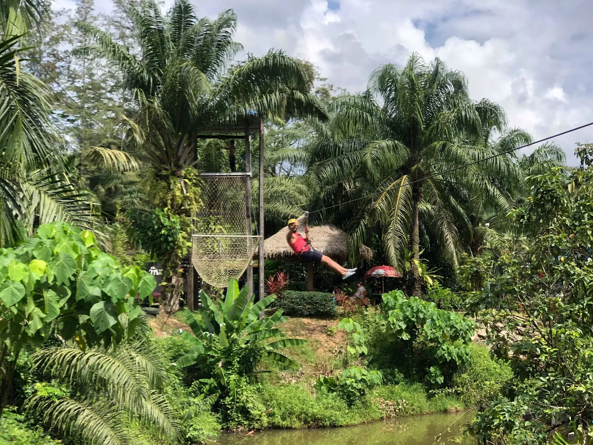Phuket-Rafting Program E - Visit Sametnangshe and Suwankuha Temple and Rafting 5 km.and Waterfall with Lunch and ATV 30 min and Flying Fox 150 M in Shared Transfer(Minimum 4 Pax)