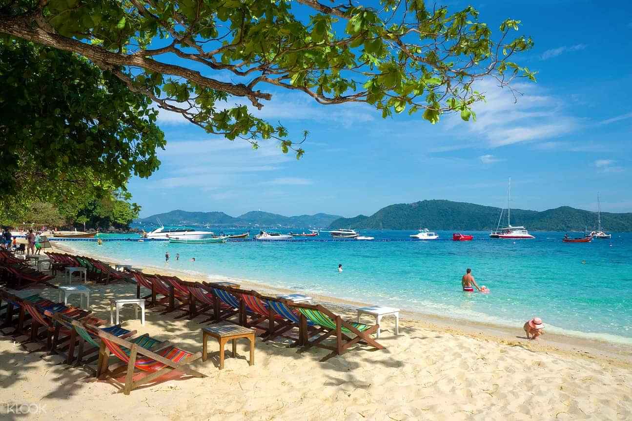 Phuket - Coral Island Half Day Trip (By Speed Boat) (Shared Transfer) (Mon, Wed & Sat)  (Pick up for hotels in Patong, Kata, Karon & Kamala)