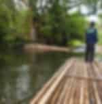 Koh Lak-Bamboo Rafting - Phuket : Suwankuha Temple 20 min+Visit Sea Turtle conservation Center+Elephant Bathing 30 min+Lunch+Waterfal+ATV 30 Min+Bamboo Rafting (Shared Transfer)