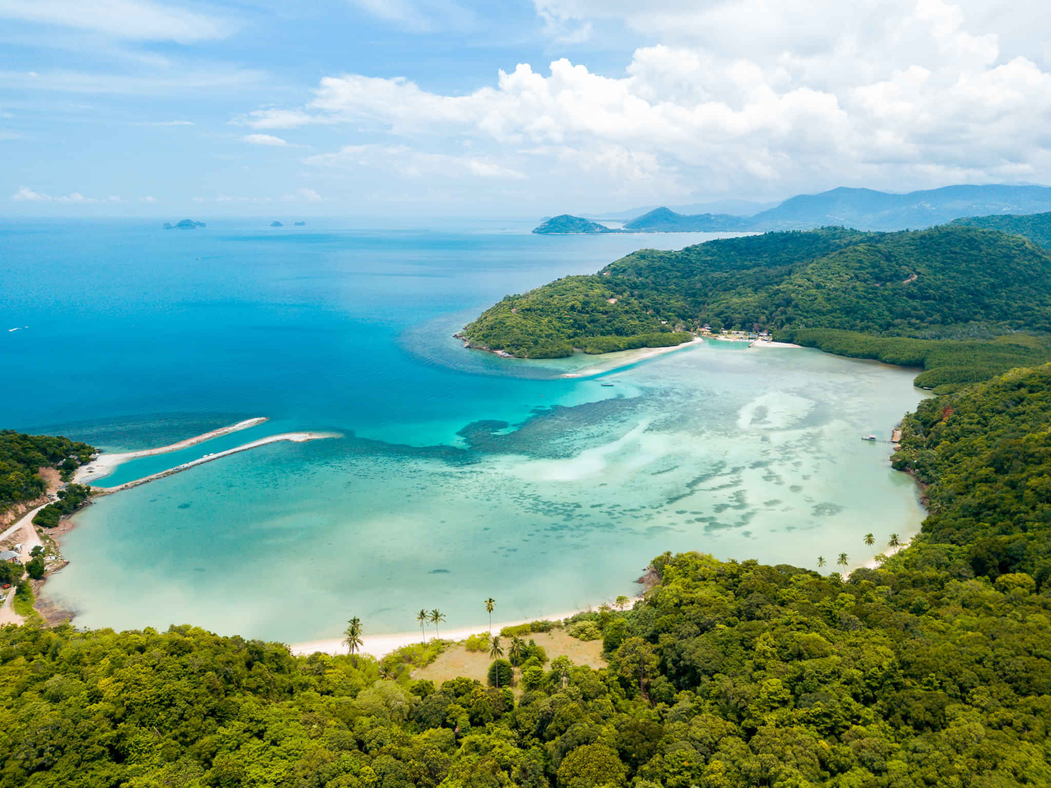 Koh Samui-2 Island Tour : Koh Tan and Koh Madsum with Lunch (Shared Transfer) 