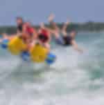 Samui-Banana Boat 10 Min With Shared Transfers