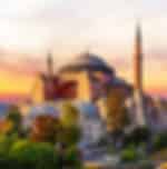 Half Day Morning Istanbul Byzantium Tour with St Sophia, Hippodrome and Blue Mosque, Museum entrances are included.
