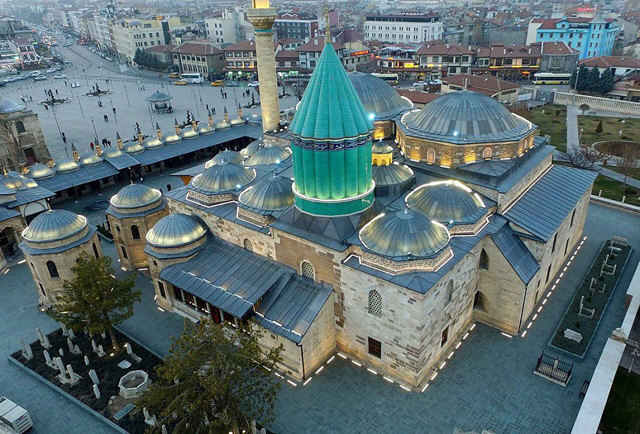 Full Day Konya Mevlana Museum Tour from Cappadocia (after tour continue to Pamukkale) with Private Transfer