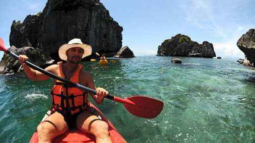 Fun-filled excursion to Ang Thong National Marine Park with a boat ride along the islands of Ang Thong