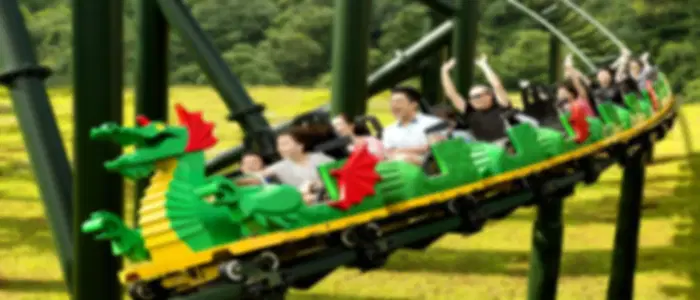 Roundtrip transfer to Legoland with 1 day Theme park tickets
