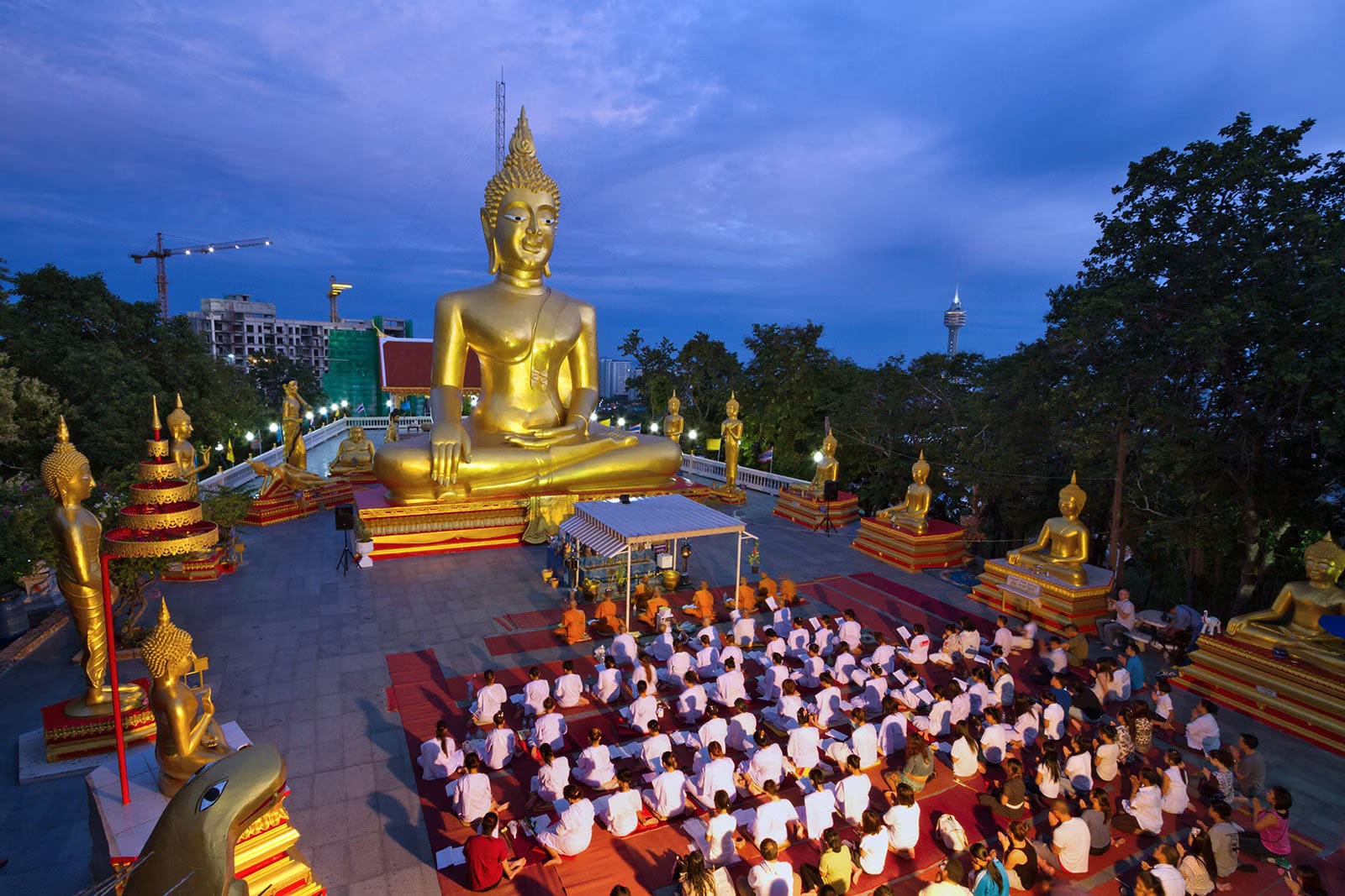 Pattaya - City Tour View Point, Big Buddha Hill and Gems Gallery With Private Transfers