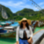 Krabi-Hong Island tour by Long tail boat with Lunch (Excluding Island Fee - 300THB) (Shared Transfer by Song Taew / Tuk Tuk)
