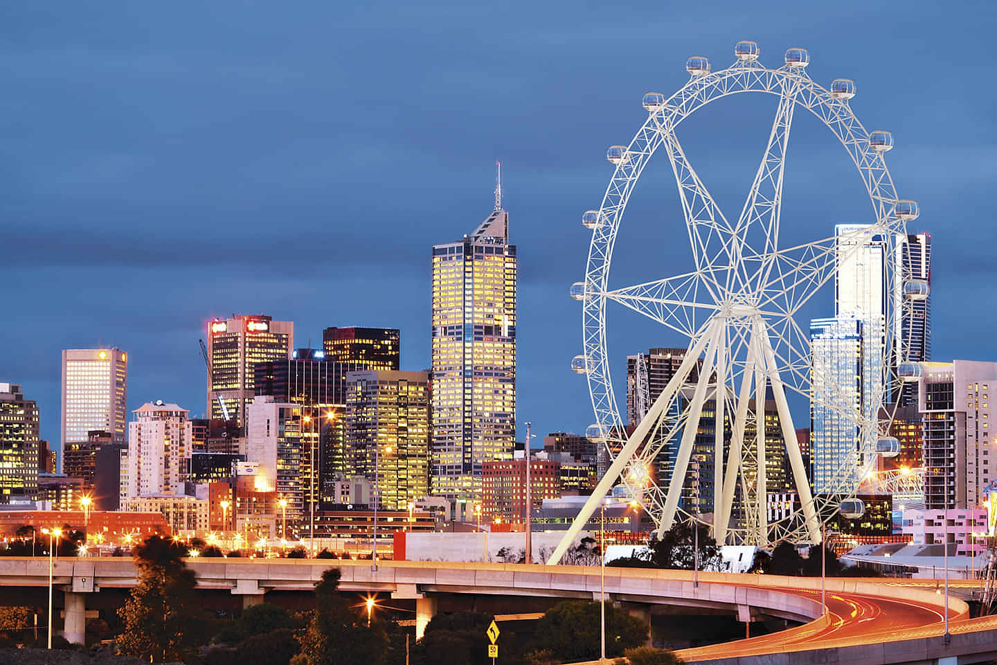 Scenic ride on the Melbourne Star Observation Wheel with brilliant views of Melbourne 