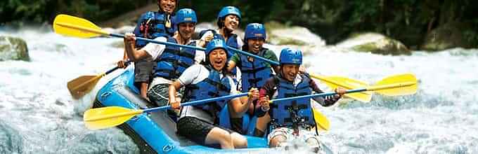 White Water Rafting at Telaga Waja River in Bali