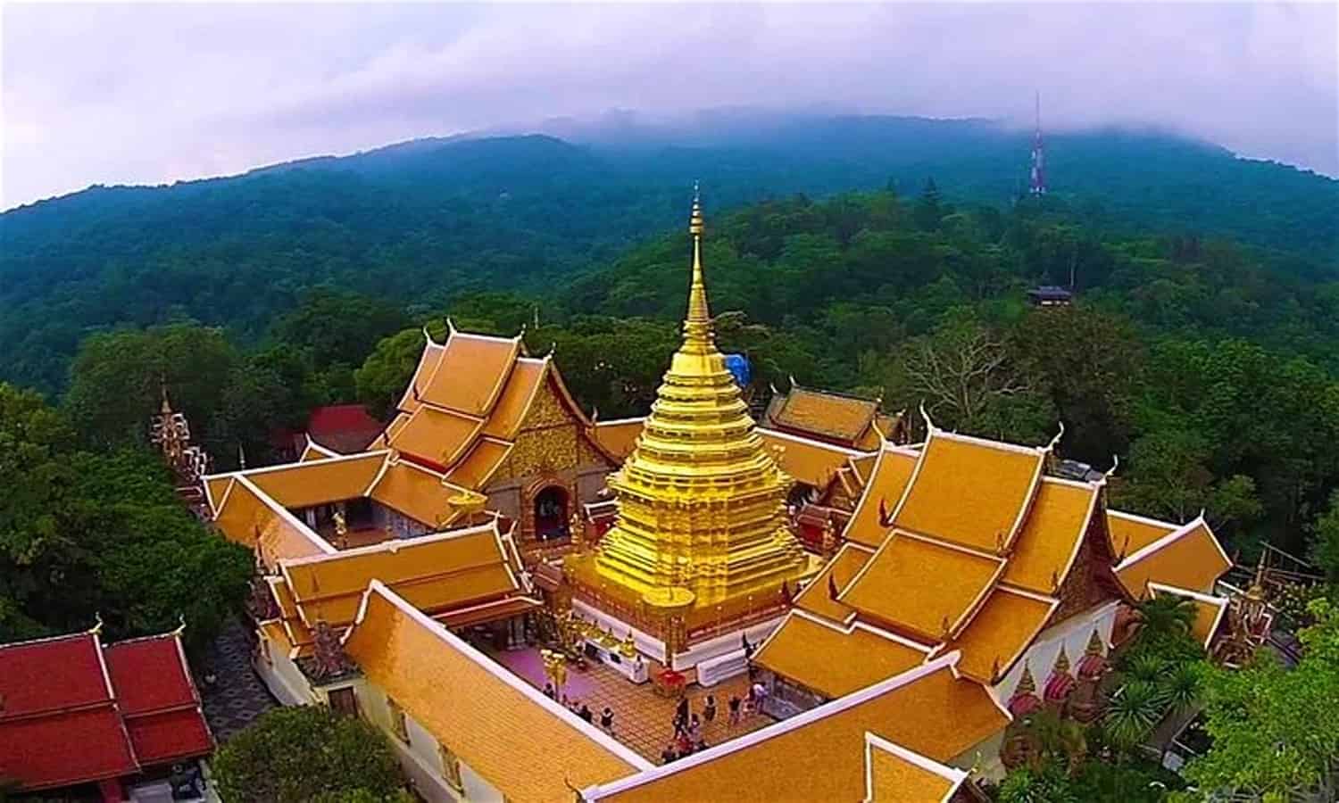 Chiang Mai-Half Day Doi Suthep & White Hmong Hilltribe Tour (Min 2 Pax) (Shared Transfer)